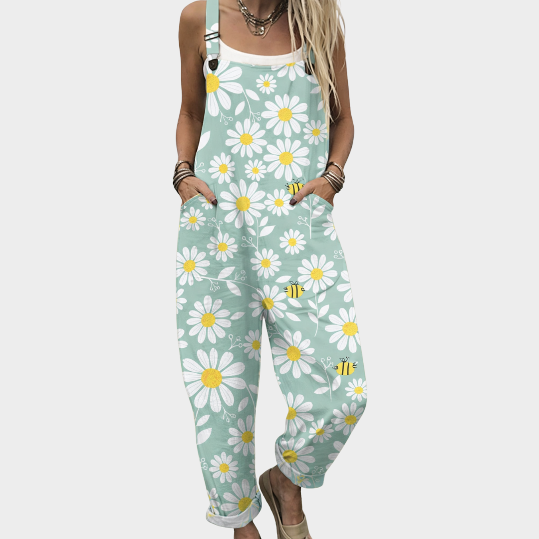 Comfortabele Gedrukte Overall