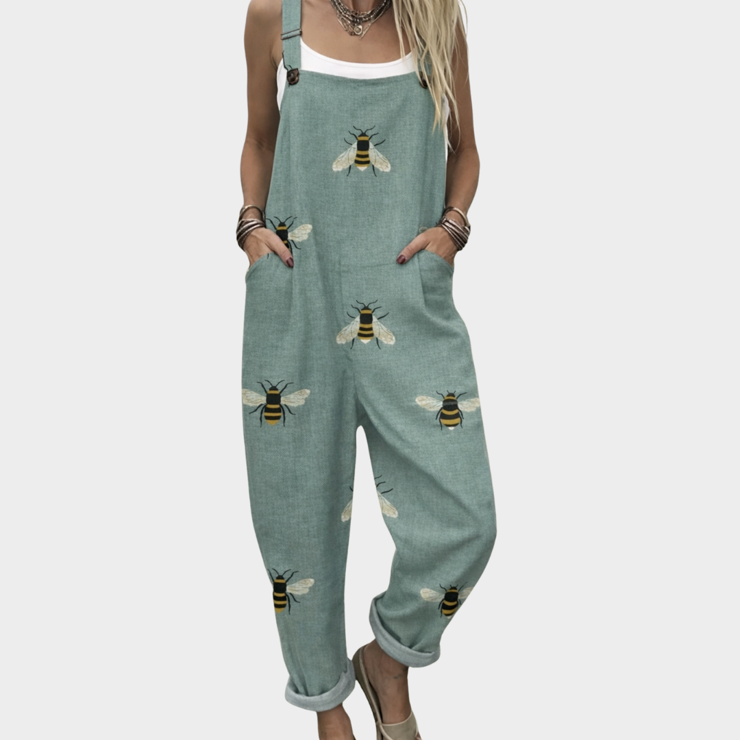 Comfortabele Gedrukte Overall
