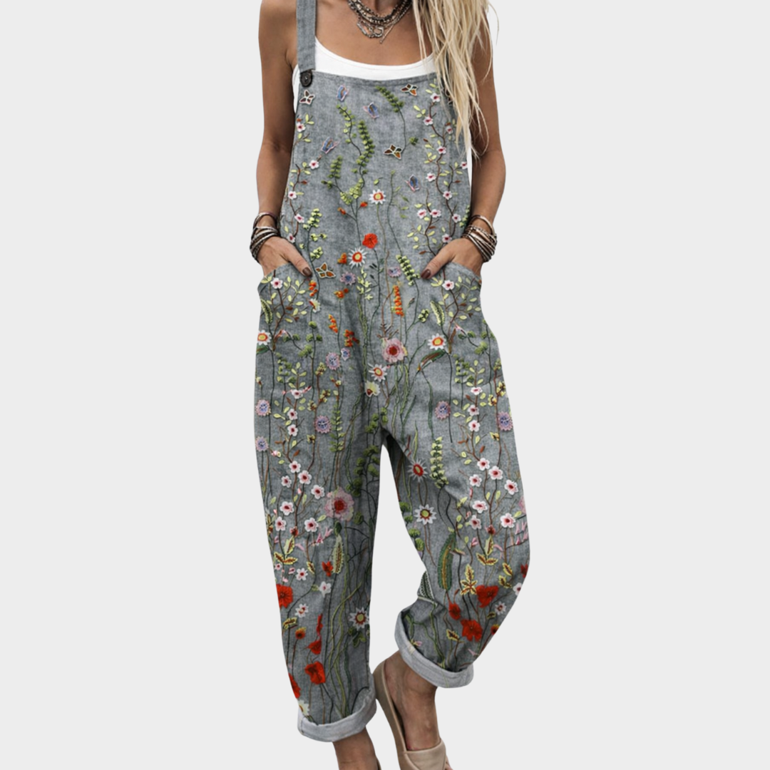 Comfortabele Gedrukte Overall