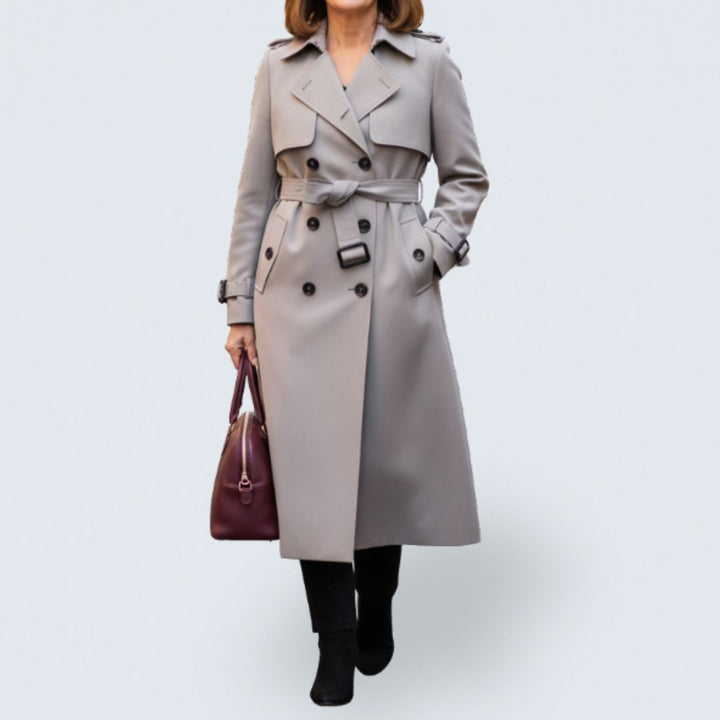 Georgia - Geknoopte Trenchcoat
