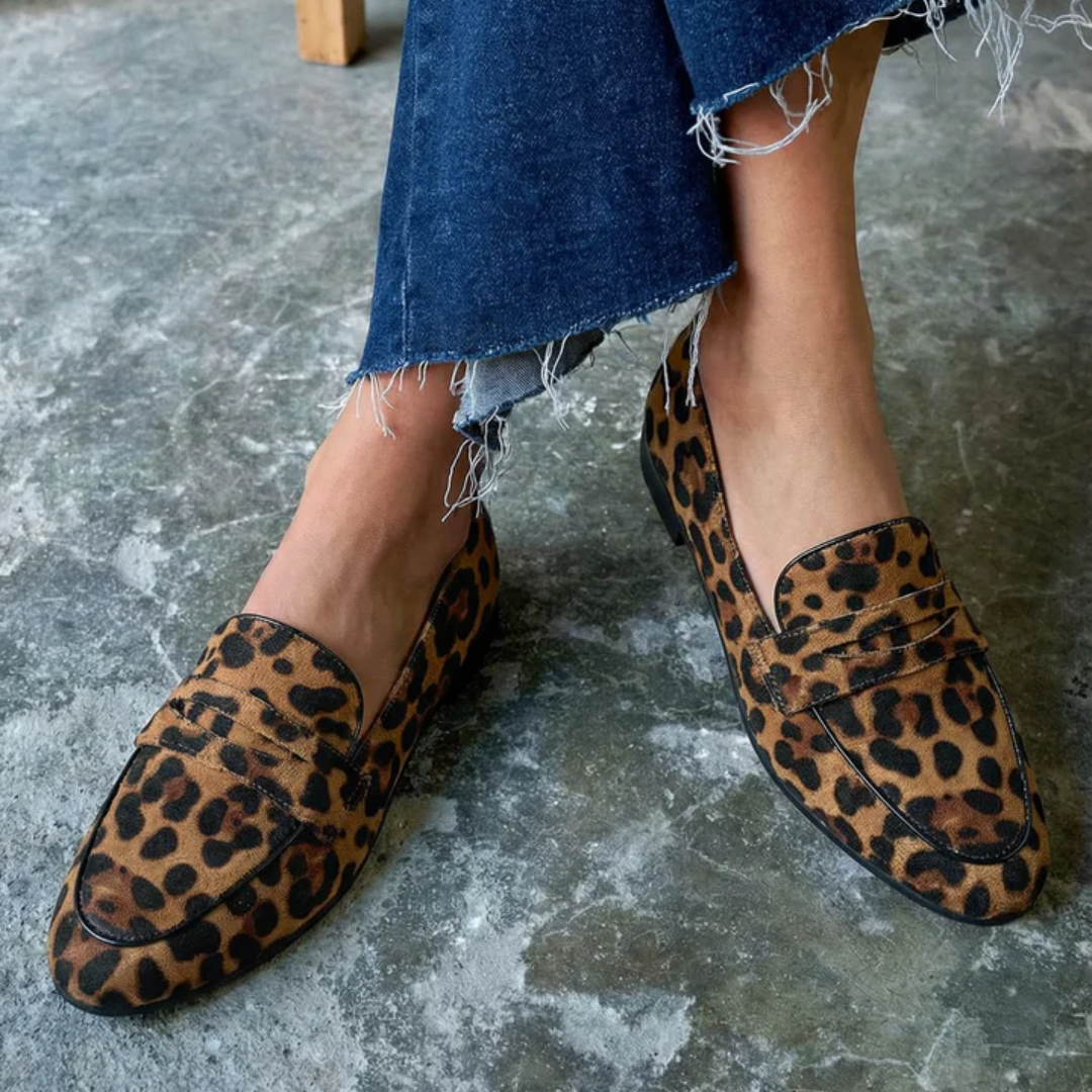 Muirghlas - Comfortabele Ronde Loafers