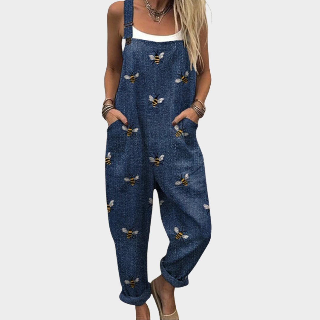 Comfortabele Gedrukte Overall