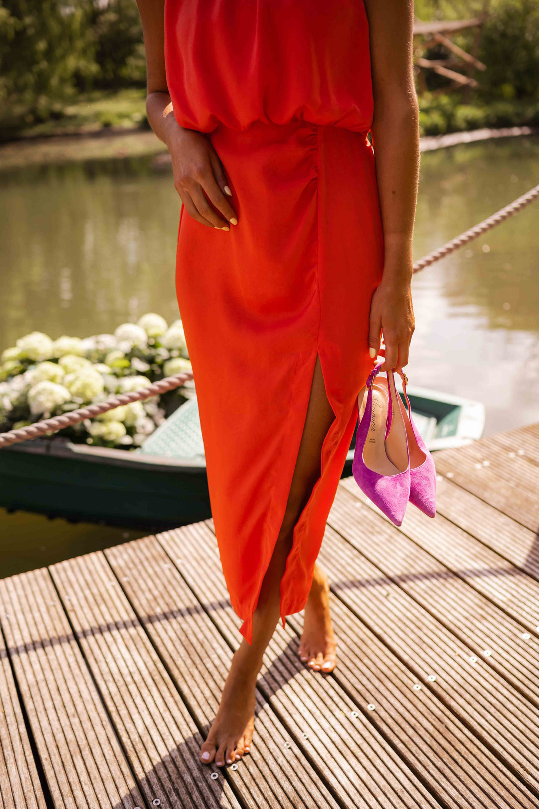 Rachel - De Midi Jurk