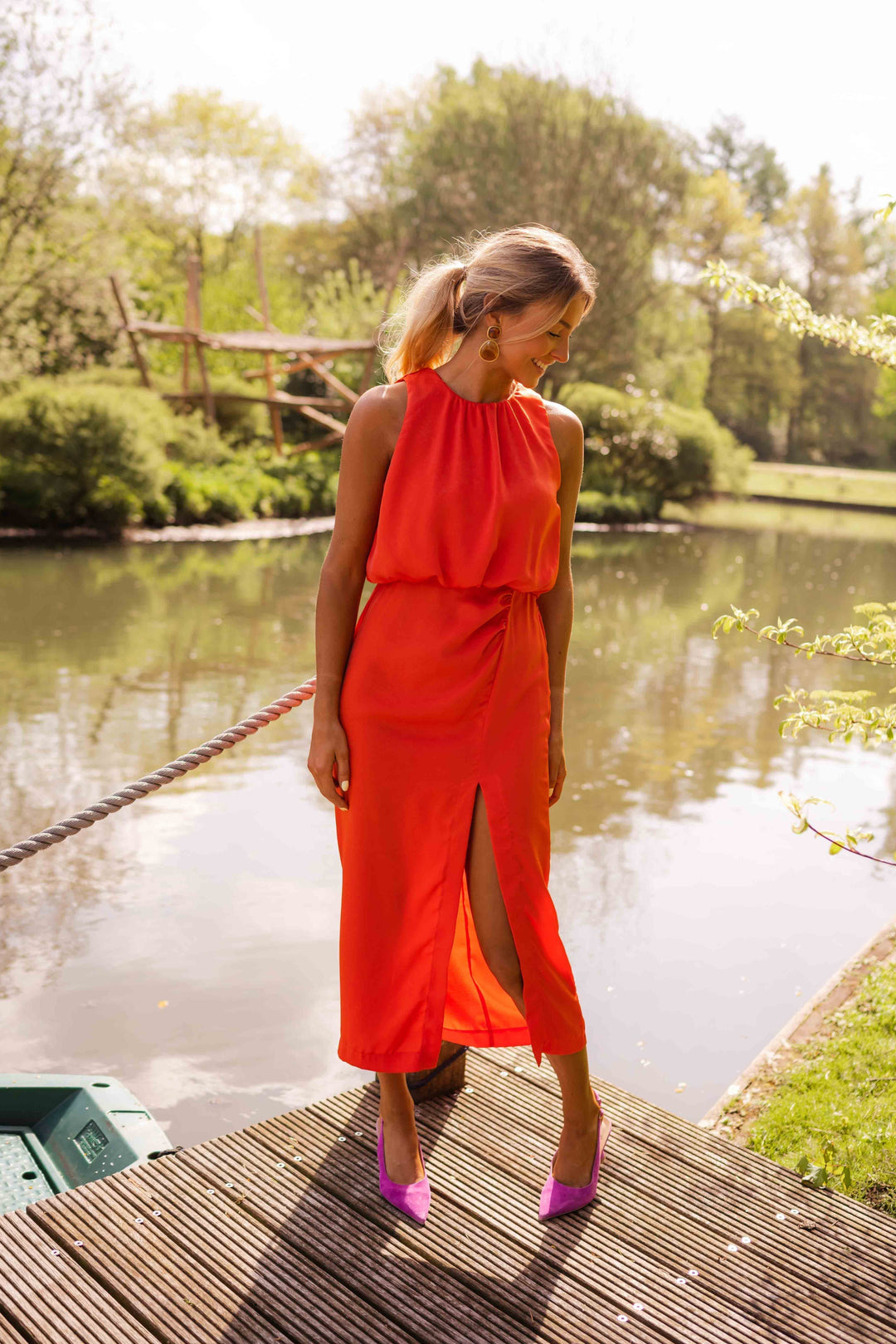 Rachel - De Midi Jurk