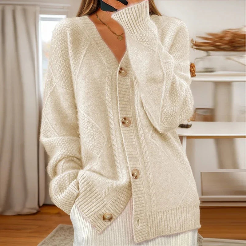 Eloísa - Geribde Brei Cardigan