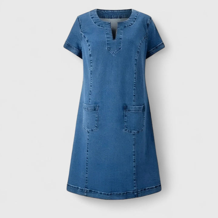 Ellie - Elegante Denim Jurk