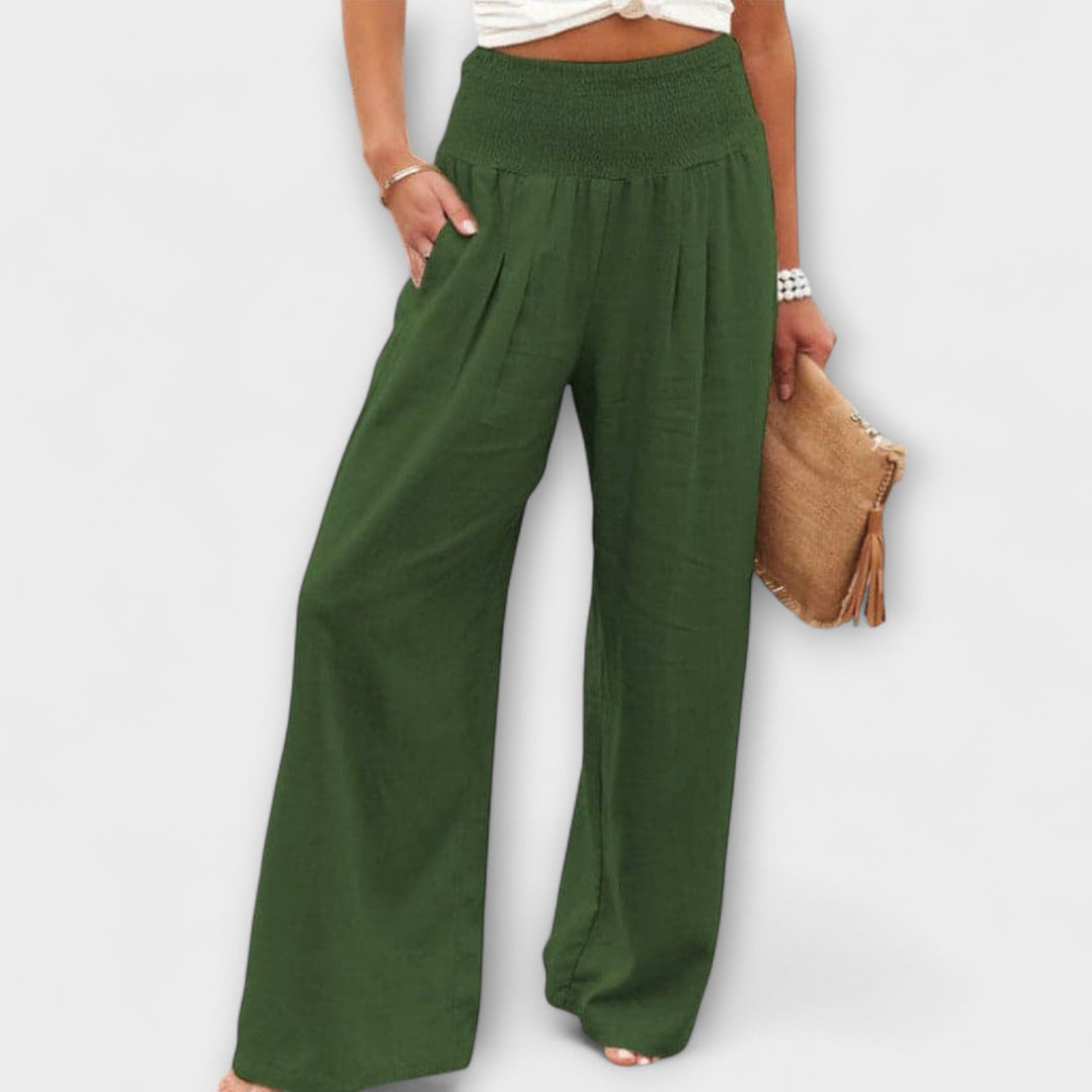 Jillian - Casual Wijde Broek
