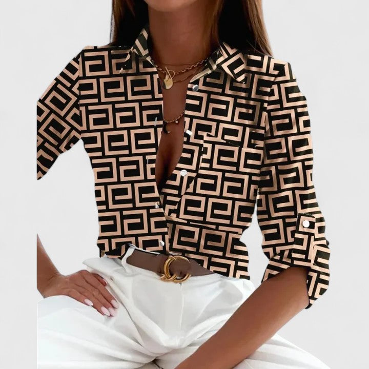 Bree - Elegante Blouse met Lange Mouwen