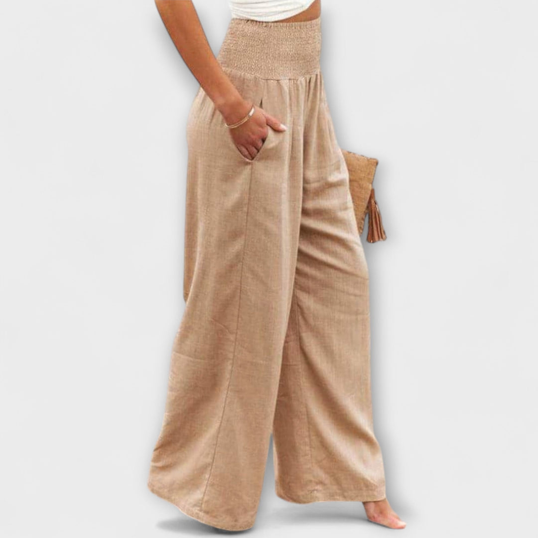 Jillian - Casual Wijde Broek