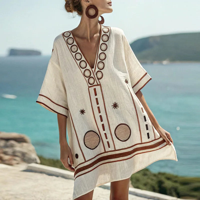 Valerie - Elegante en Comfortabele Strandjurk voor Warme Dagen