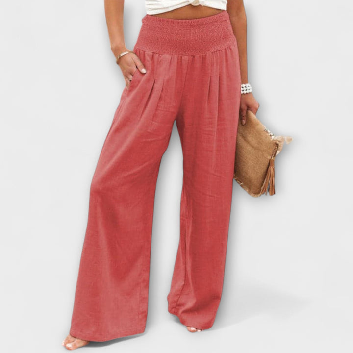 Jillian - Casual Wijde Broek