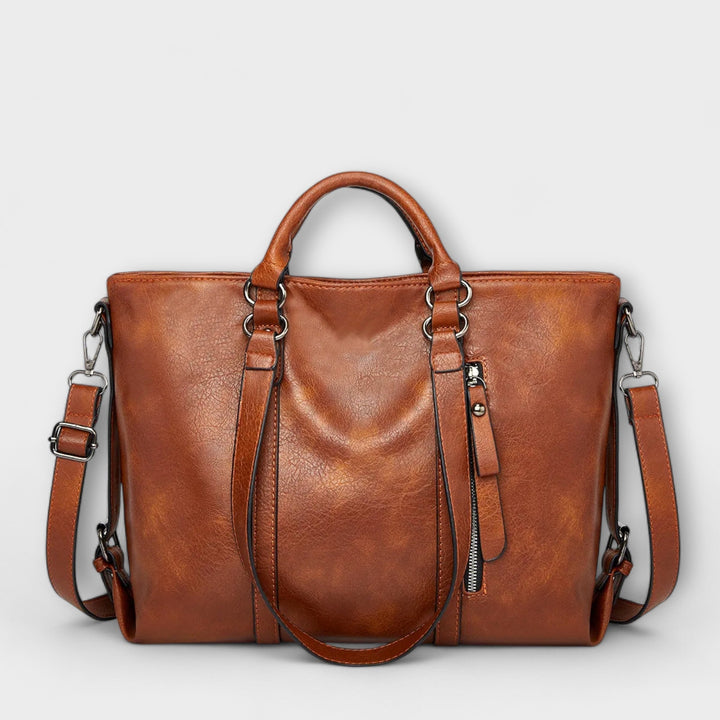Isabella - Vrouwen Grote Leren Tas
