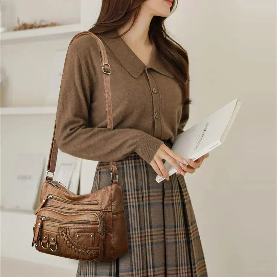 Ivy - Tijdloze Multi-Laags Crossbody Bag