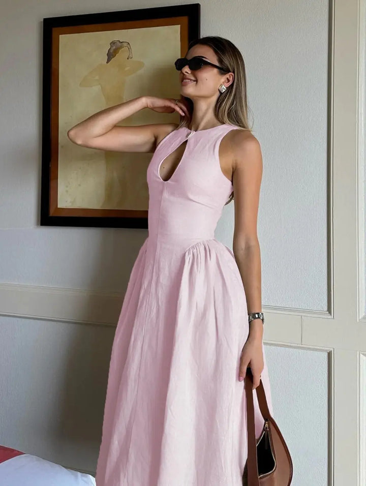 Stephanie - Elegante Midi Jurk