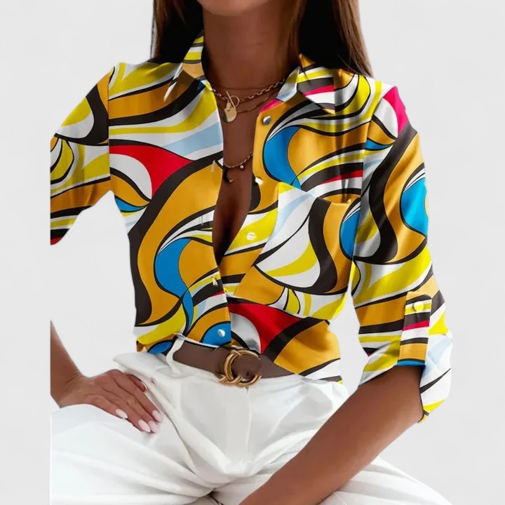 Bree - Elegante Blouse met Lange Mouwen