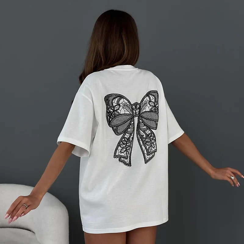 LAUREN - Vrouwen Schattige & Comfortabele Strik T-shirt