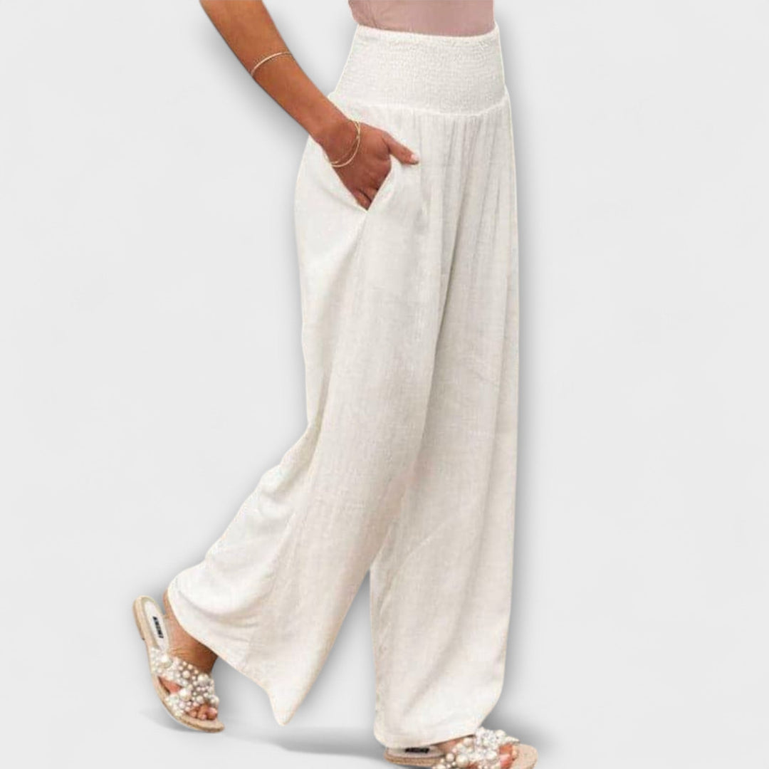 Jillian - Casual Wijde Broek