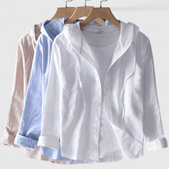 Kara - Elegante Hoodie Blouse