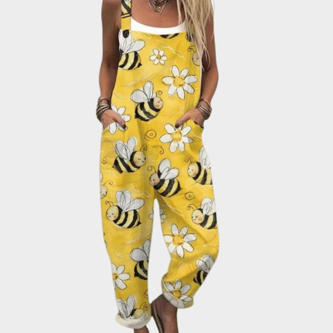 Comfortabele Gedrukte Overall