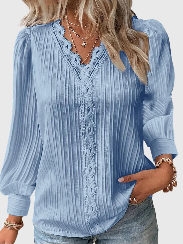 Ruby - Elegante Pullover Blouse
