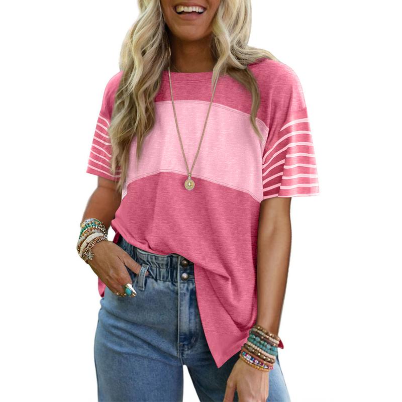 LUNA - Everyday Ademend Gestreept Crewneck