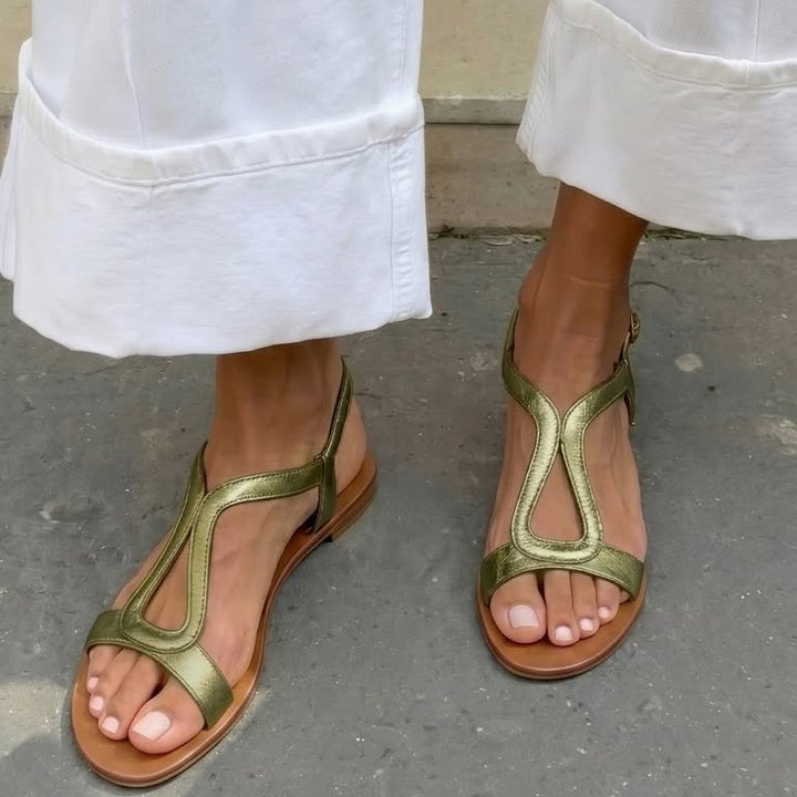 Deirbhile - Zomer Sleehak Sandalen