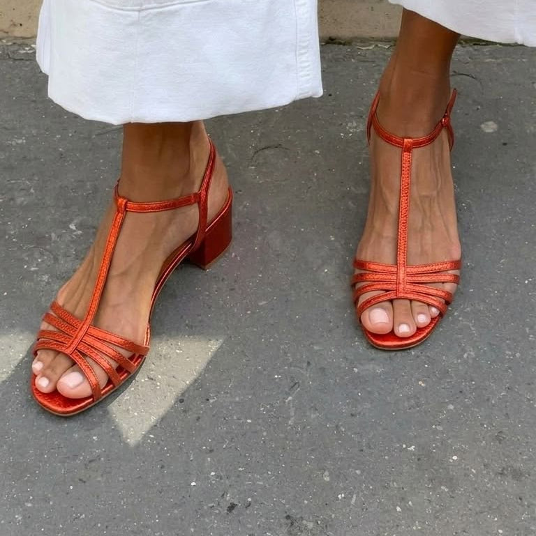 Maura - Gouden Everyday Sandalen