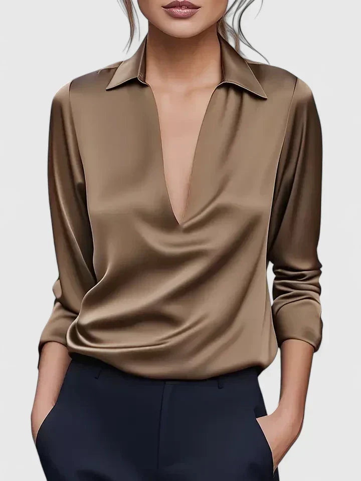 Skylar - Verfijnde Blouse
