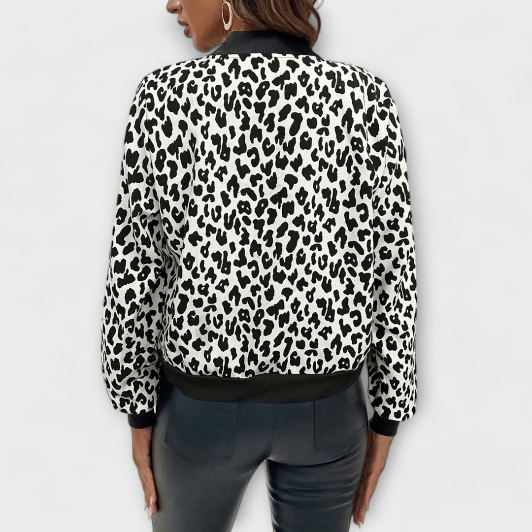 Raquel - Elegante Jasje met Luipaardprint