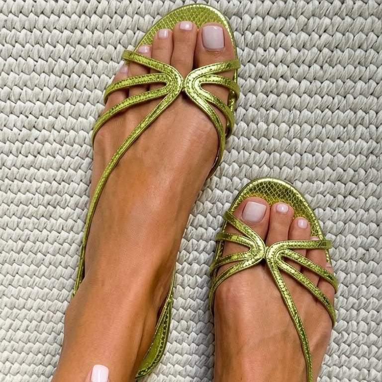 Meabh - Gouden Elegantie Sandalen
