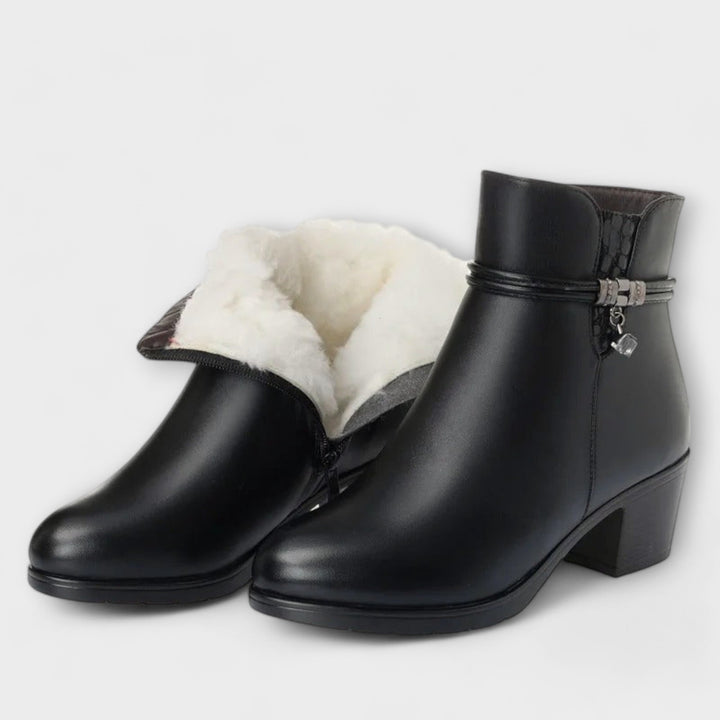 Karen - Orthopedische Elegante Winterlaarzen met Rits