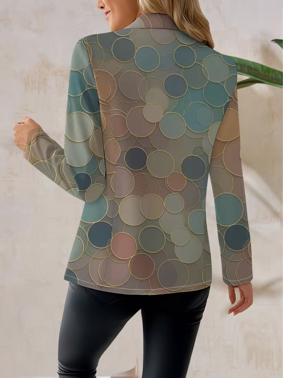 Chloe | Dames Multicolor Pois Blazer