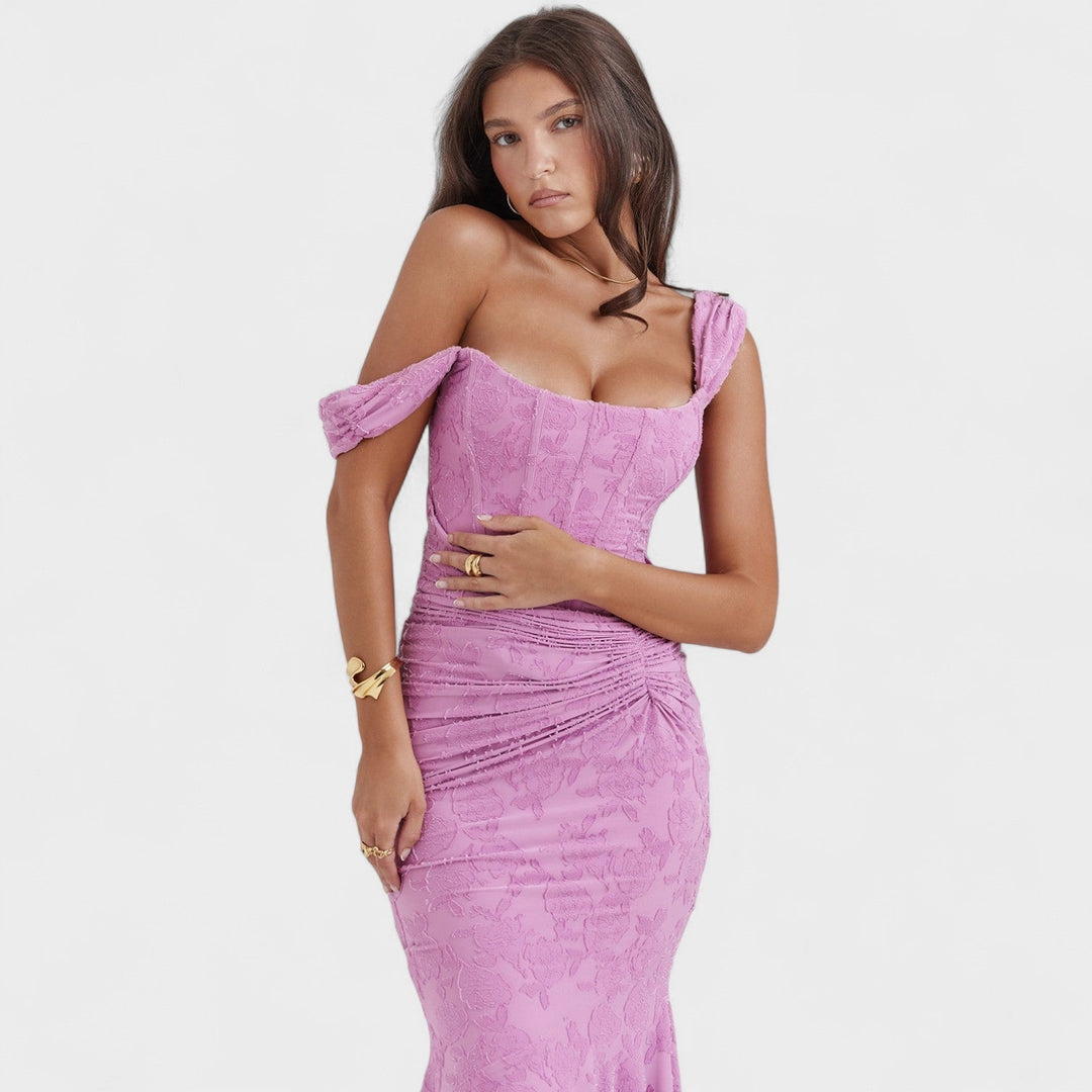 Allison - Sculpturale Silhouet Jurk