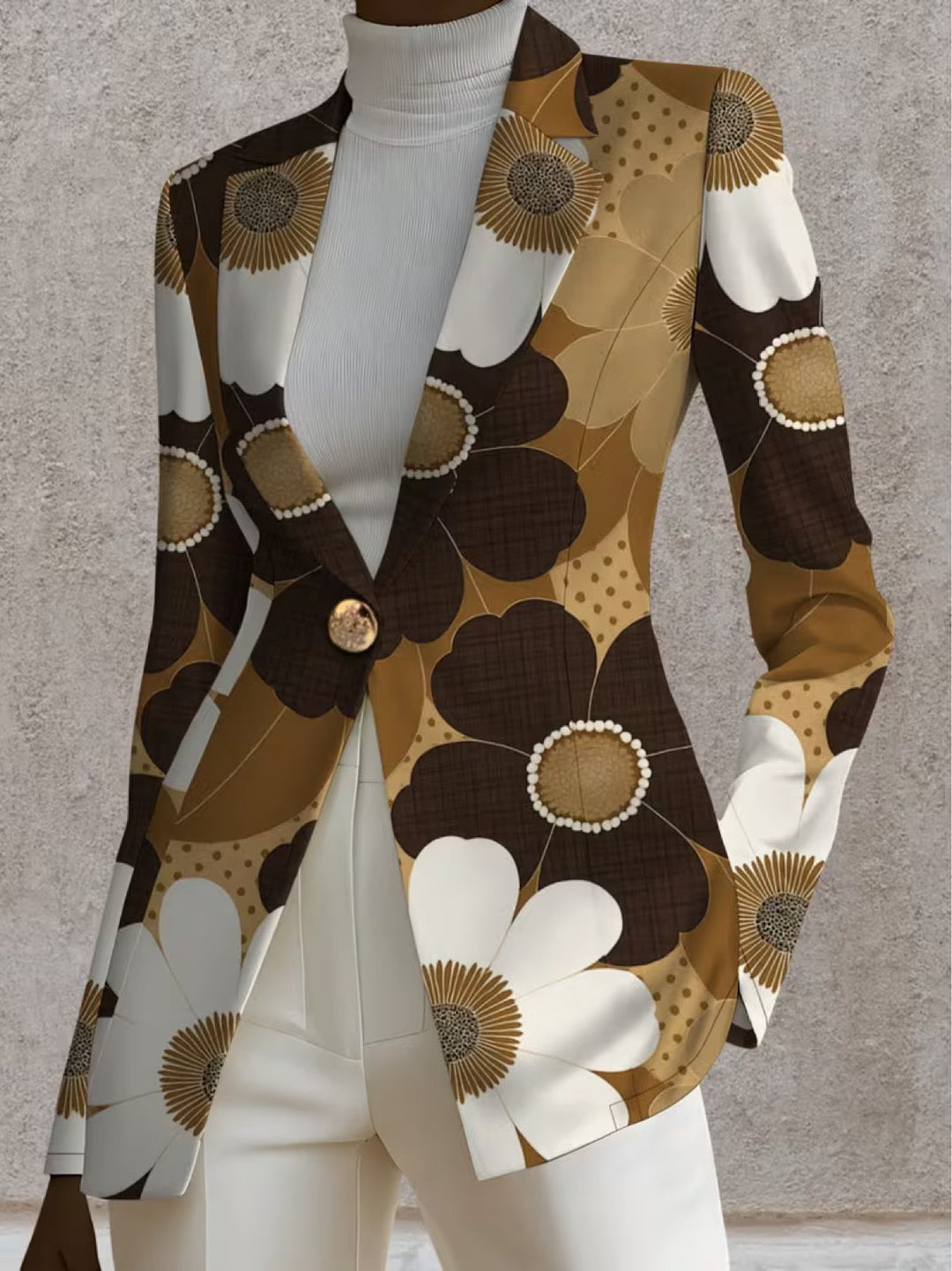 Daisy | Dames Daisy Print Blazer