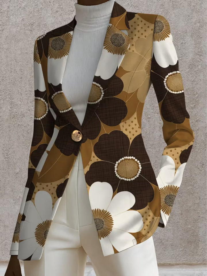 Daisy | Dames Daisy Print Blazer