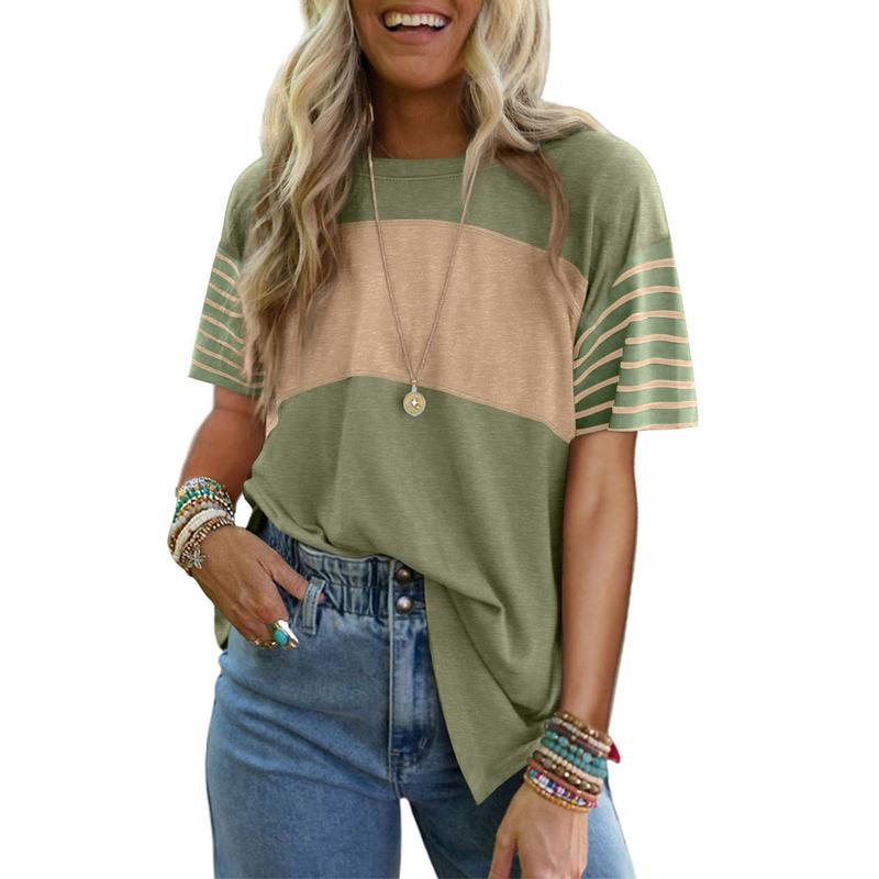 LUNA - Everyday Ademend Gestreept Crewneck