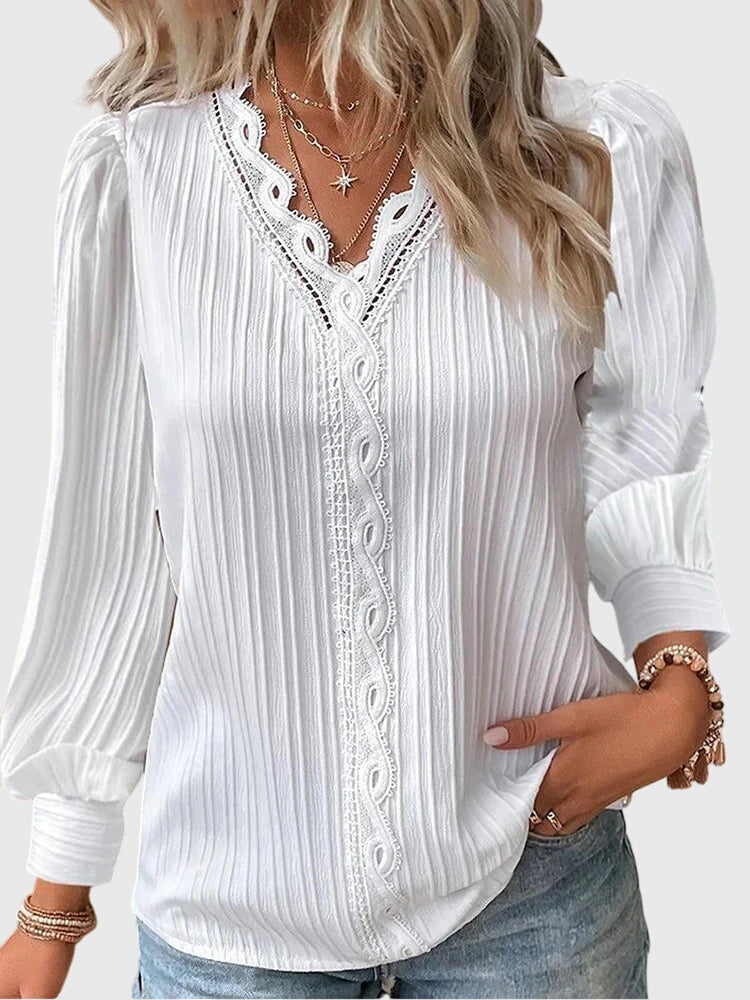 Ruby - Elegante Pullover Blouse