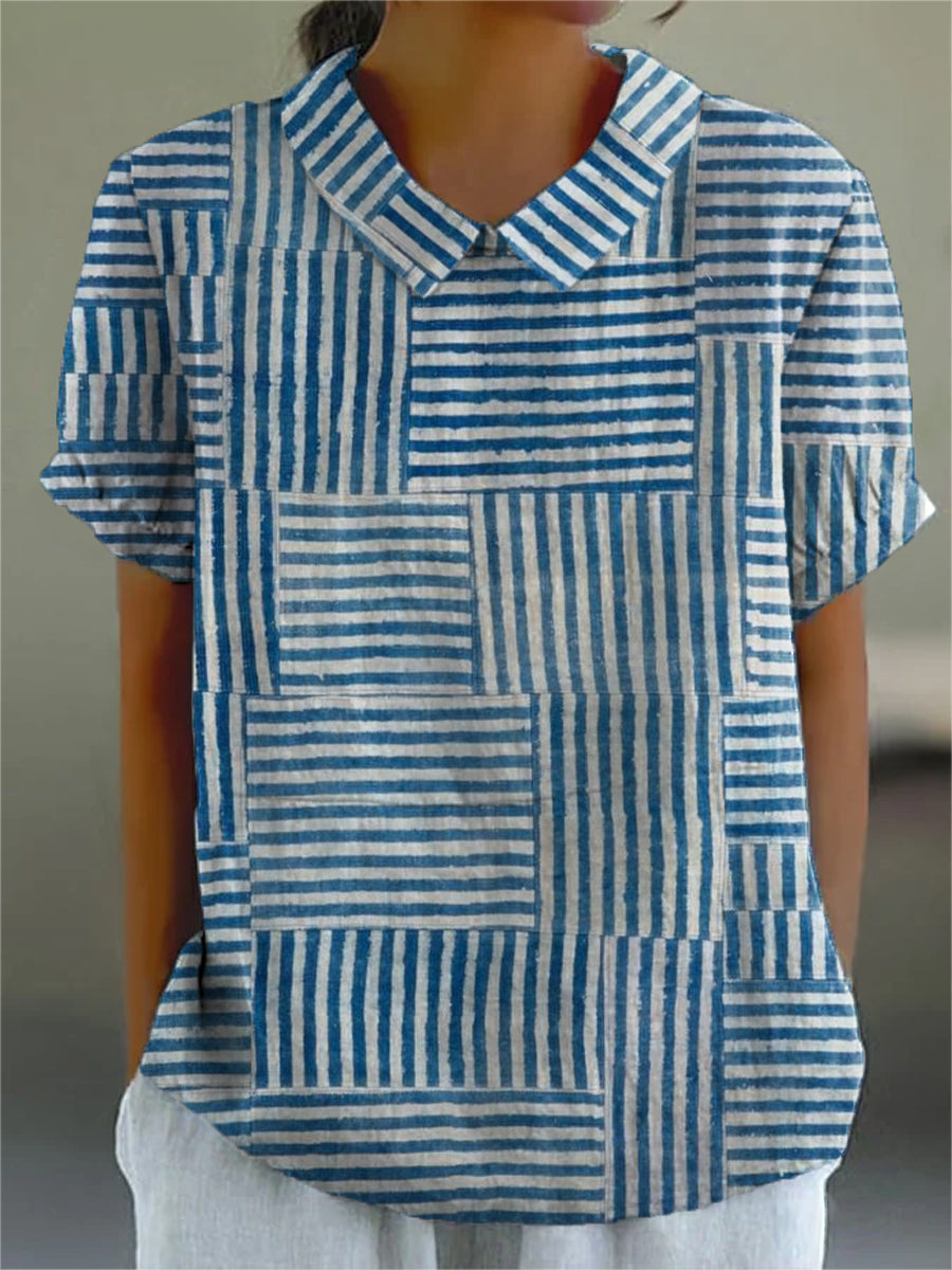Alyssa - Gestreepte Blouse