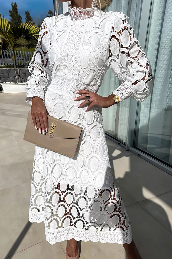 Gabrielle - Elegante Midi Jurk