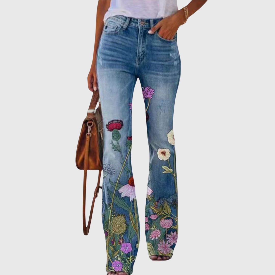 Damesbroeken met Bloemen
