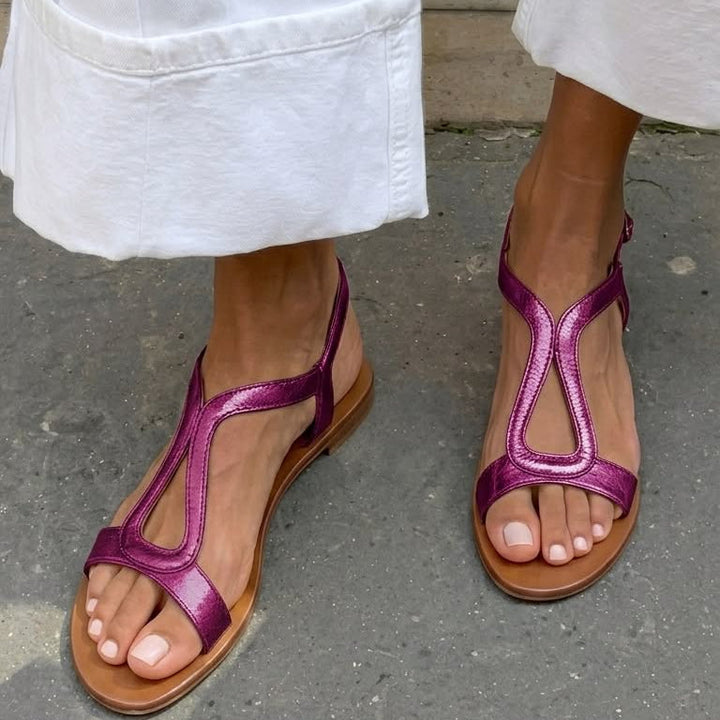 Deirbhile - Zomer Sleehak Sandalen