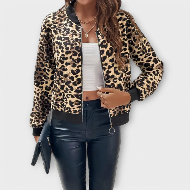 Raquel - Elegante Jasje met Luipaardprint
