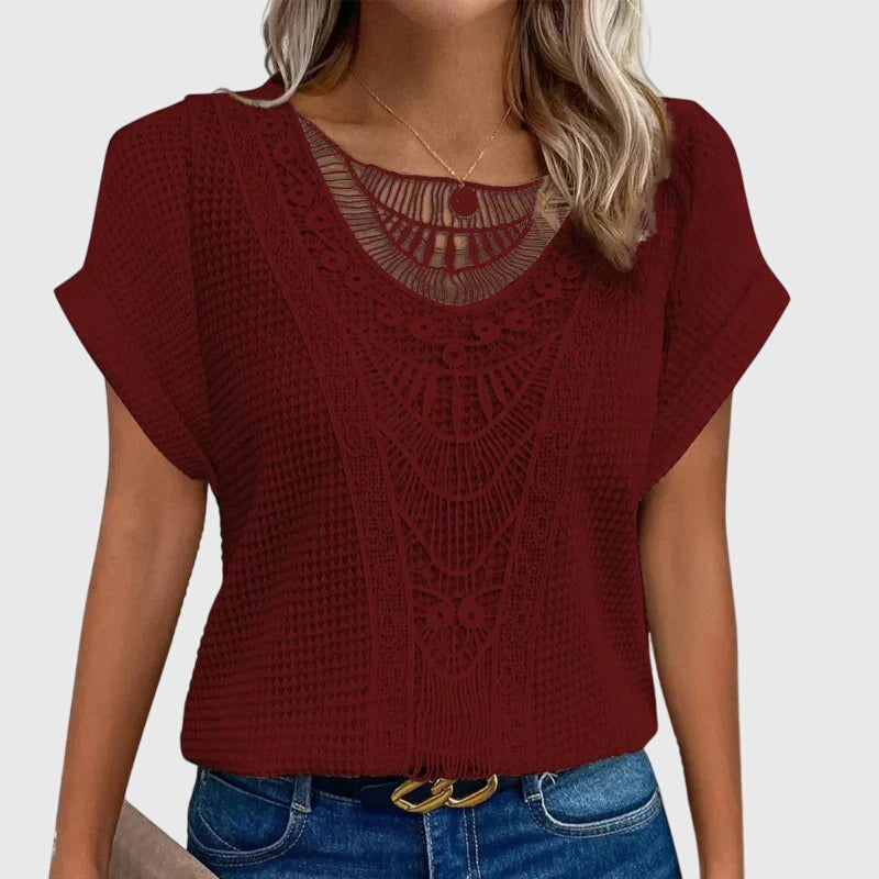 Daphne - Elegante Ibiza Stijl Blouse