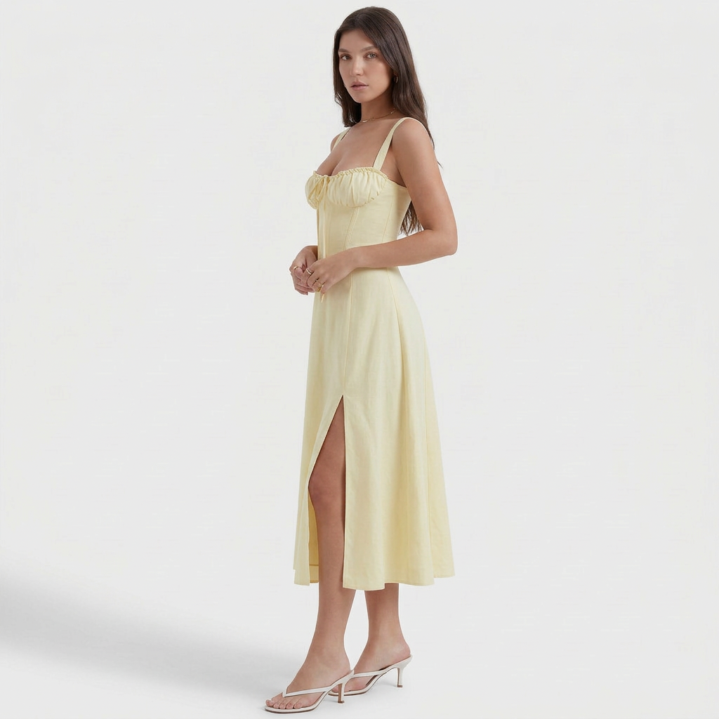 Courtney - Elegante Maxi Jurk