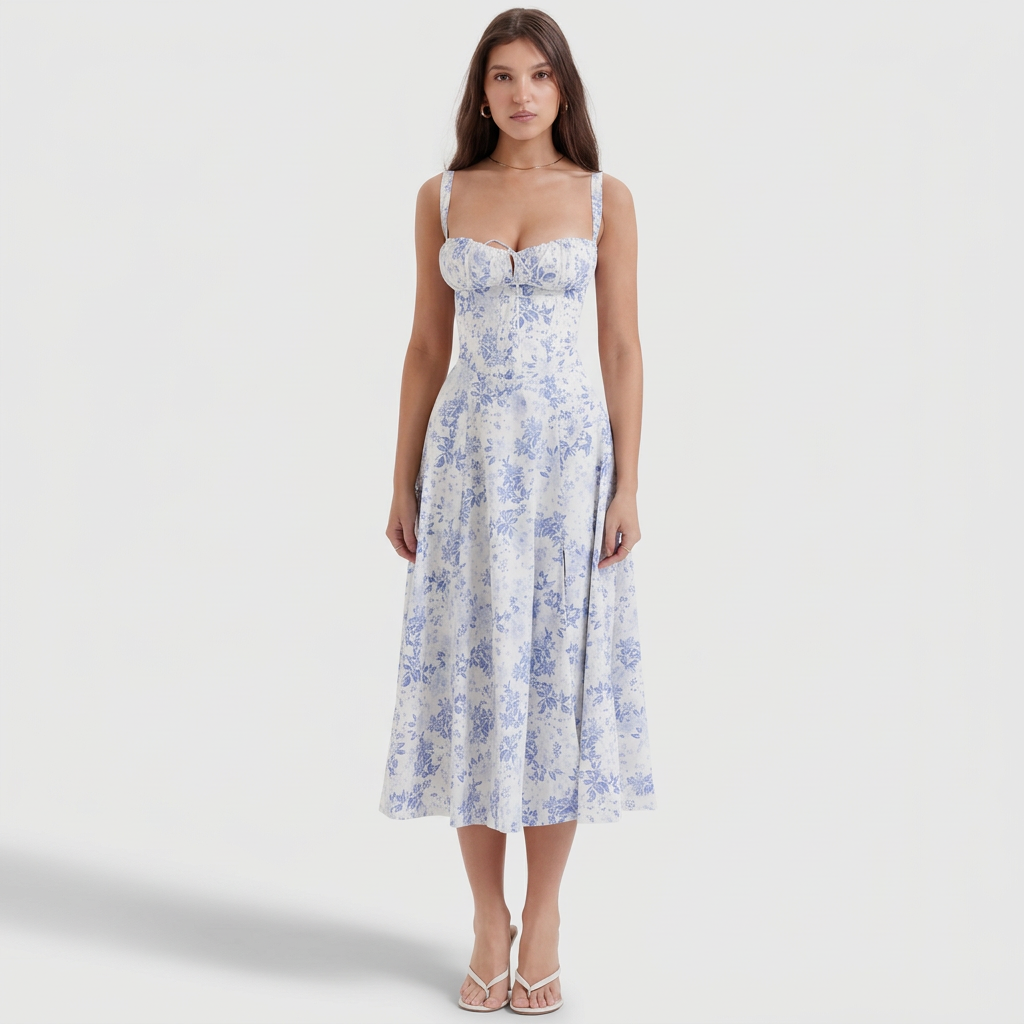 Courtney - Elegante Maxi Jurk