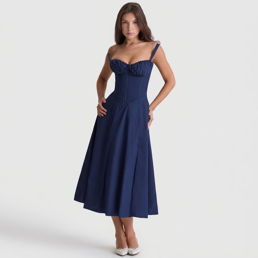 Courtney - Elegante Maxi Jurk