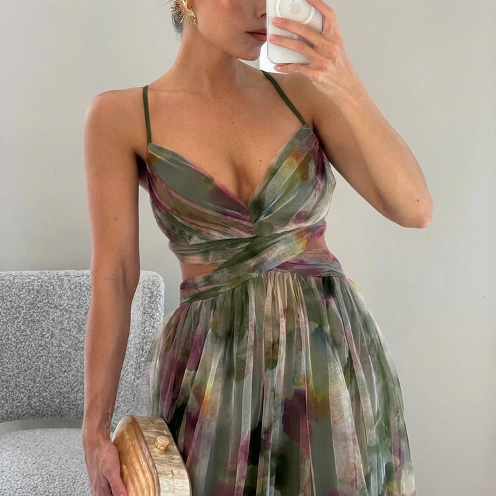 Catalina - Maxi Jurk met Bloemenprint