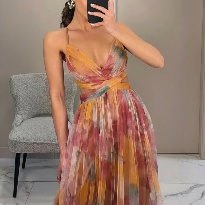 Catalina - Maxi Jurk met Bloemenprint
