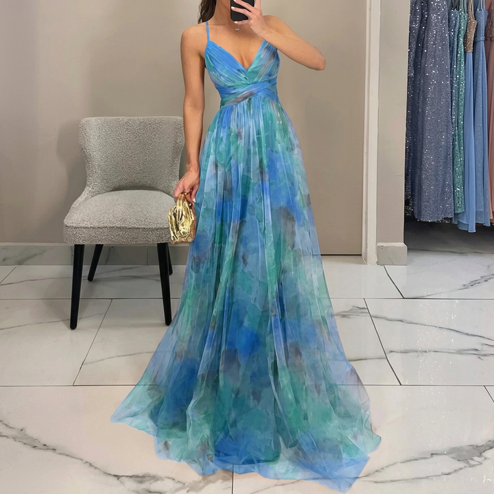 Catalina - Maxi Jurk met Bloemenprint