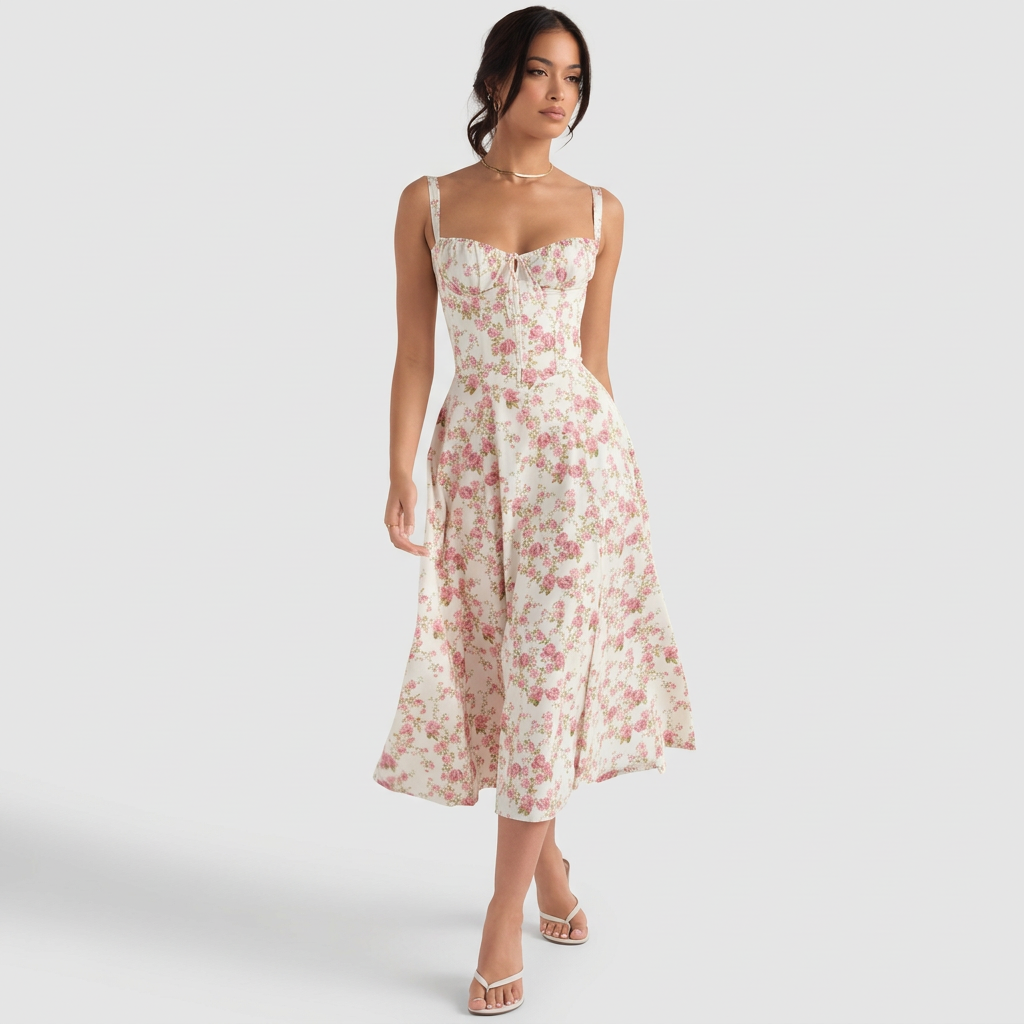 Courtney - Elegante Maxi Jurk